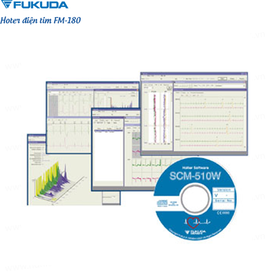 Phần mềm dùng cho máy Holter điện tim SCM-510W